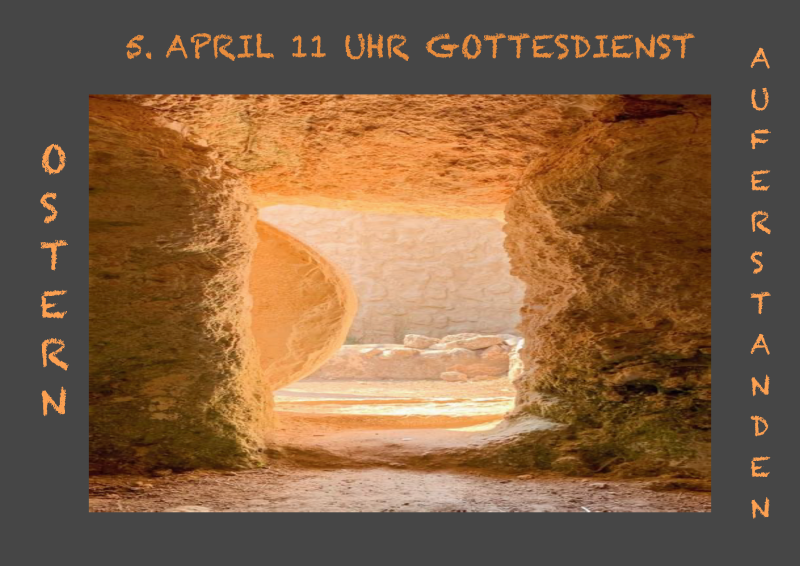 Ostergottesdienst Einladung